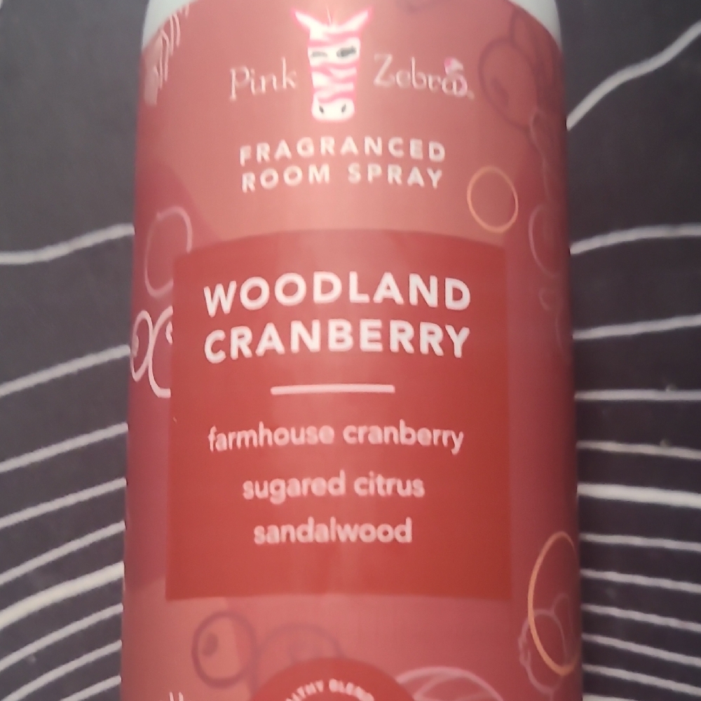 Pink Zebra Woodland Cranberry Fragrance Spray